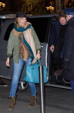 KATE MOSS Shopping at Louis Vuitton Store in Paris 01/17/2018
