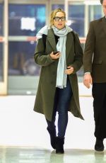KATE WINSLET at JFK Airport in New York 01/24/2018