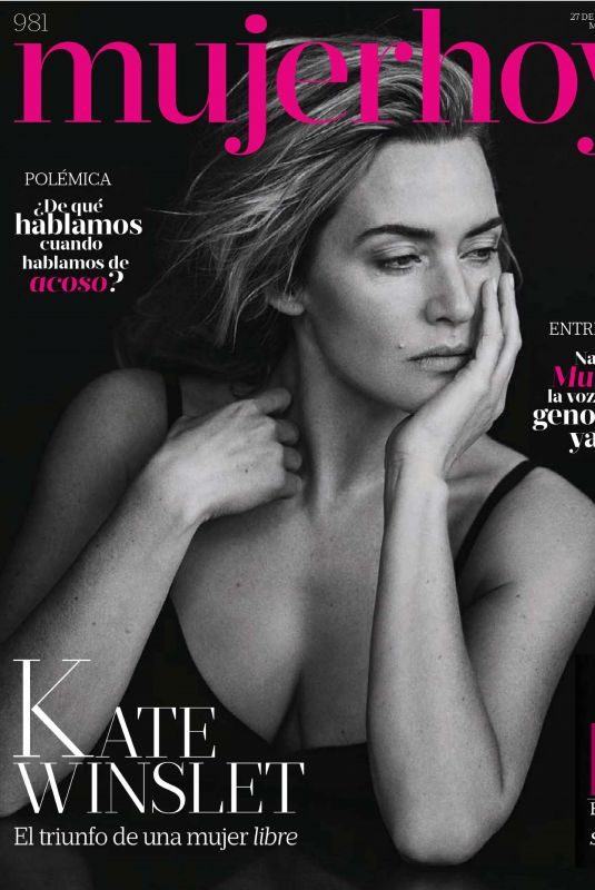 KATE WINSLET in Mujer Hoy Magazine, January 2018