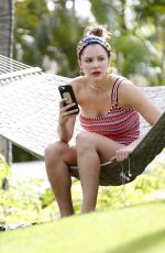 KATHARINE MCPHEE in Swimsuit on Vacation in Hawaii 01/18/2018