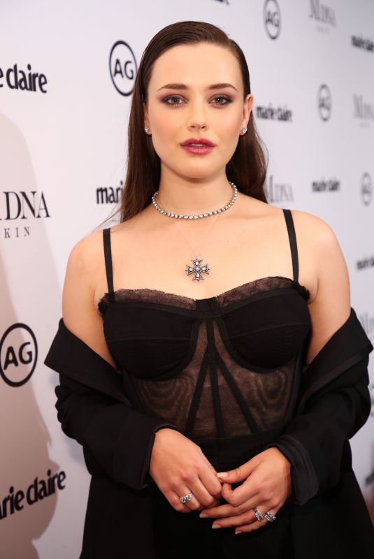 KATHERINE LANGFORD at Marie Claire Image Makers Awards in Los Angeles 01/11/2018