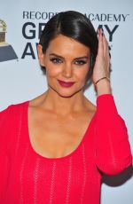 KATIE HOLMES at Clive Davis and Recording Academy Pre-Grammy Gala in New York 01/27/2018