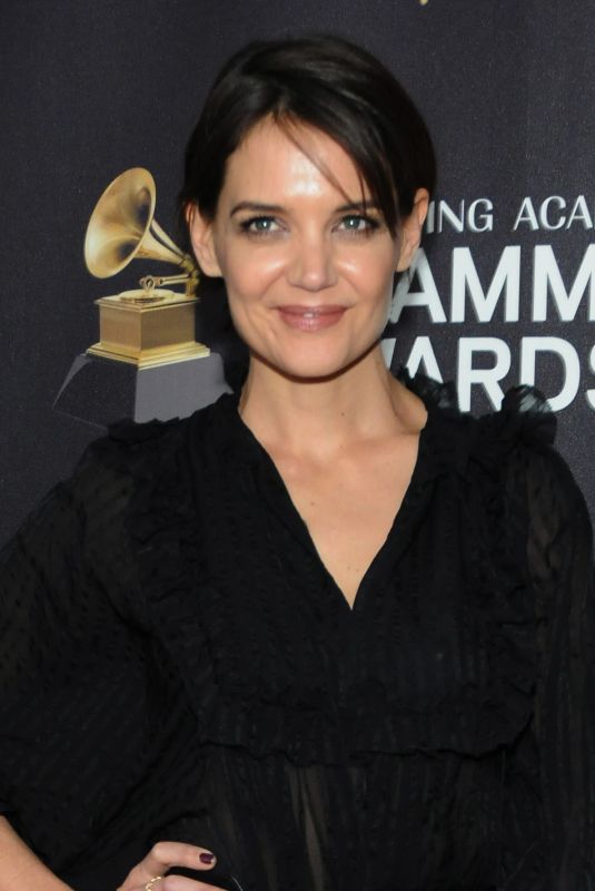 KATIE HOLMES at Delta Airlines Pre-grammy Party in New York 01/25/2018