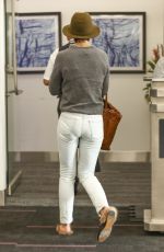 KATIE HOLMES at LAX Airport in Los Angeles 01/11/2018