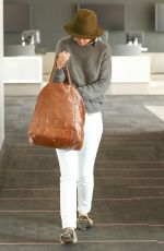 KATIE HOLMES at LAX Airport in Los Angeles 01/11/2018