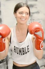 KATIE LEE Working Out at Rumble Boxing in New York 01/15/2018