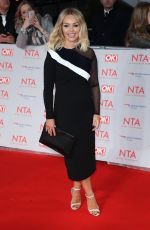 KATIE PIPER at National Television Awards in London 01/23/2018