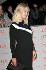 KATIE PIPER at National Television Awards in London 01/23/2018