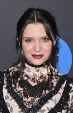 KATIE STEVENS at 2018 Freeform Summit in Hollywood 01/18/2018