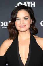 KATRINA LAW at The Oath Panel at TCA Winter Press Tour in Los Angeles 01/14/2018