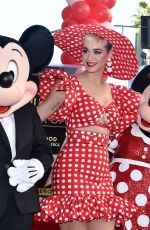KATY PERRY at Minnie Mouse Honored with Star on Hollywood Walk of Fame Ceremony 01/22/2018