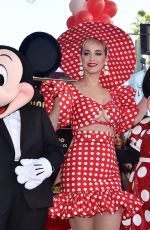 KATY PERRY at Minnie Mouse Honored with Star on Hollywood Walk of Fame Ceremony 01/22/2018