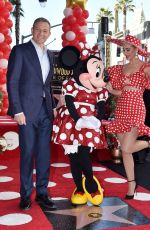 KATY PERRY at Minnie Mouse Honored with Star on Hollywood Walk of Fame Ceremony 01/22/2018