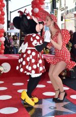 KATY PERRY at Minnie Mouse Honored with Star on Hollywood Walk of Fame Ceremony 01/22/2018