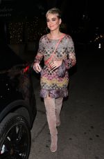 KATY PERRY Leaves Madeo Restaurant in West Hollywood 01/18/2018
