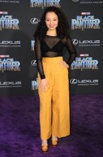 KAYLA MAISONET at Black Panther Premiere in Hollywood 01/29/2018