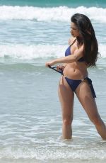 KAYLEIGH MORRIS in Bikini at a Beach in Cyprus 01/15/2018