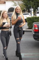 KAYLYN SLEVIN at Starbucks in Calabasas 01/15/2018