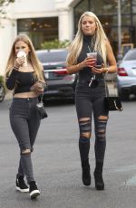 KAYLYN SLEVIN at Starbucks in Calabasas 01/15/2018
