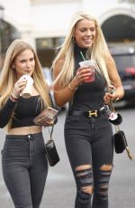 KAYLYN SLEVIN at Starbucks in Calabasas 01/15/2018