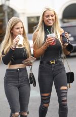KAYLYN SLEVIN at Starbucks in Calabasas 01/15/2018
