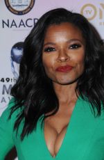 KEESHA SHARP at 49th Naacp Image Awards in Pasadena 01/14/2018