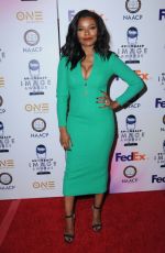 KEESHA SHARP at 49th Naacp Image Awards in Pasadena 01/14/2018