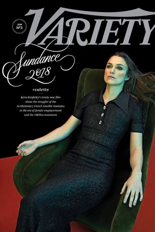 KEIRA KNIGHTLEY for Variety, January 2018