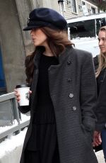 KEIRA KNIGHTLEY Out at Sundance Film Festival in Park City 01/21/2018