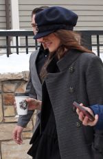 KEIRA KNIGHTLEY Out at Sundance Film Festival in Park City 01/21/2018