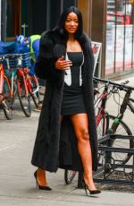 KEKE PALMER Out and About in New York 01/13/2018