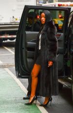 KEKE PALMER Out and About in New York 01/13/2018