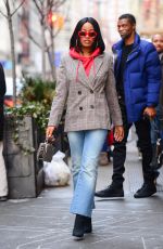 KEKE PALMER Out in New York 01/14/2018