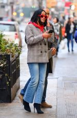 KEKE PALMER Out in New York 01/14/2018