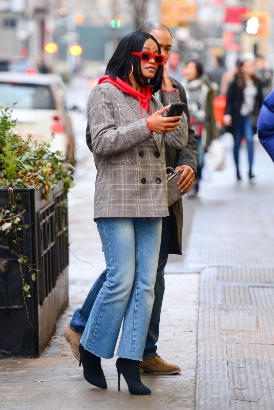 KEKE PALMER Out in New York 01/14/2018
