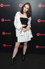 KELLI BERGLUND at 2018 Spotify Best New Artists Party in New York  01/25/2018