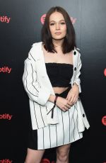 KELLI BERGLUND at 2018 Spotify Best New Artists Party in New York  01/25/2018