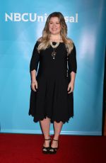 KELLY CLARKSON at NBC/Universal TCA Winter Press Tour in Los Angeles 01/09/2018