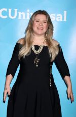 KELLY CLARKSON at NBC/Universal TCA Winter Press Tour in Los Angeles 01/09/2018