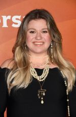 KELLY CLARKSON at NBC/Universal TCA Winter Press Tour in Los Angeles 01/09/2018