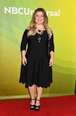 KELLY CLARKSON at NBC/Universal TCA Winter Press Tour in Los Angeles 01/09/2018