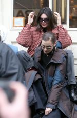 KENDALL JENNER and HAILEY BALDWIN Out Shopping in New York 01/28/2018