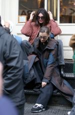KENDALL JENNER and HAILEY BALDWIN Out Shopping in New York 01/28/2018