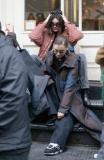 KENDALL JENNER and HAILEY BALDWIN Out Shopping in New York 01/28/2018
