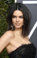 KENDALL JENNER at 75th Annual Golden Globe Awards in Beverly Hills 01/07/2018