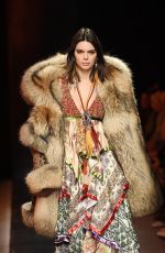 KENDALL JENNER at Dsquared2 Fashion Show in Milan Men