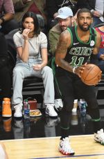 KENDALL JENNER at LA Clippers vs Boston Celtics Game in Los Angeles 01/24/2018