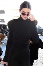 KENDALL JENNER at Los Angeles International Airport 01/12/2018