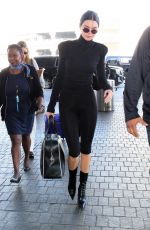 KENDALL JENNER at Los Angeles International Airport 01/12/2018