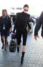 KENDALL JENNER at Los Angeles International Airport 01/12/2018